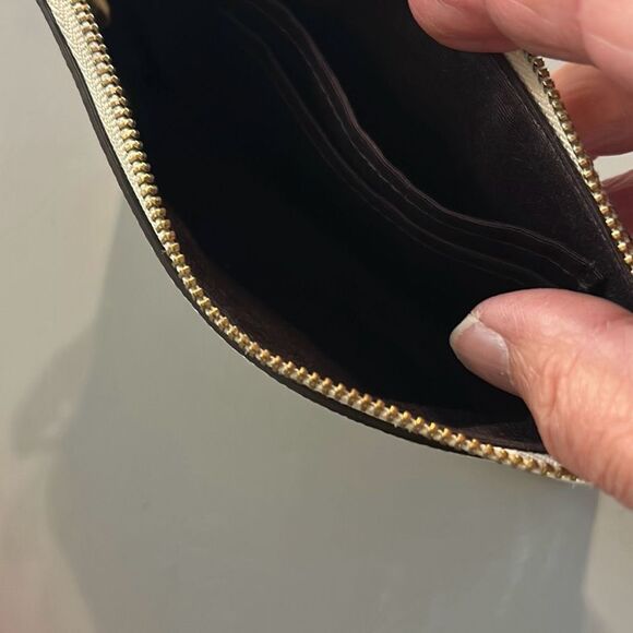 COACH Off White Wristlet - Picture 3 of 4